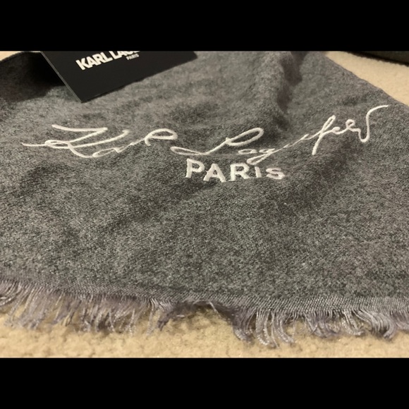 Authentic karl lagerfeld womens scarf - Picture 8 of 9